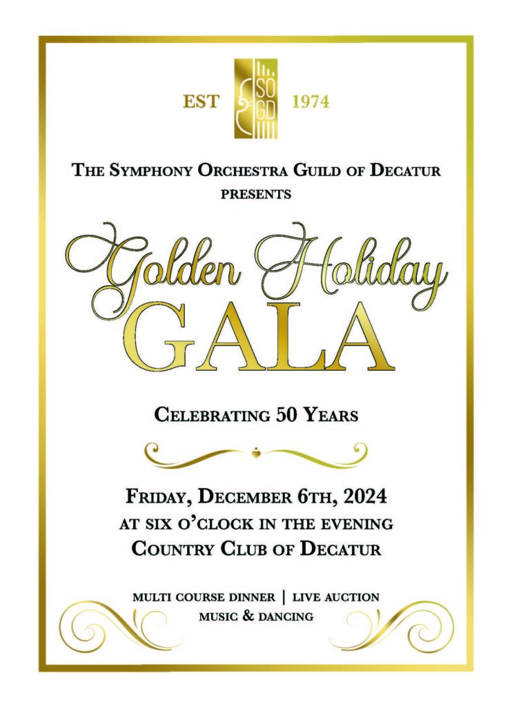 2024 Gala Invitation front