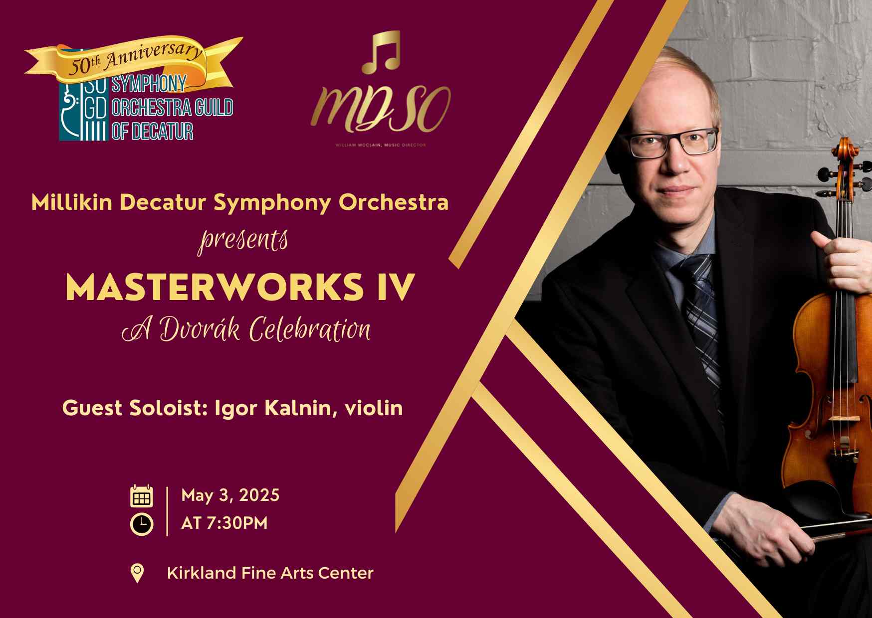 MDSO presents Masterworks IV on May 3, 2025